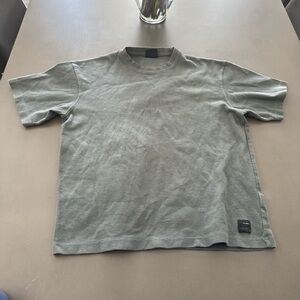 Pull&Bear Olive Short Sleeve Tee